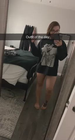 Boobs Glasses Short Hair clip