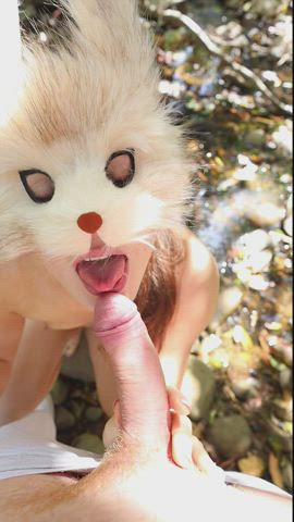 blowjob couple doggystyle handjob tits vertical clip
