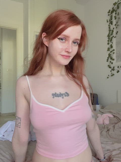 19 years old amateur big tits homemade hotwife nsfw redhead wet pussy clip