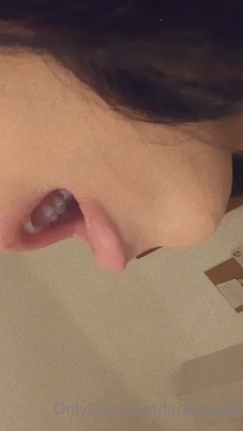 long tongue tongue tongue fetish clip