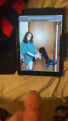 Cum Teen Tribute clip