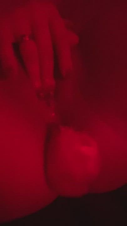 The way she touches herself