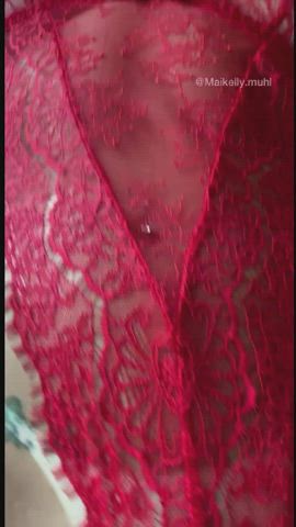 babe blonde pussy clip