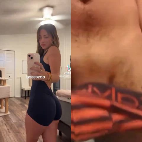 ass babecock cum cumshot erotic horny leaking goon clip