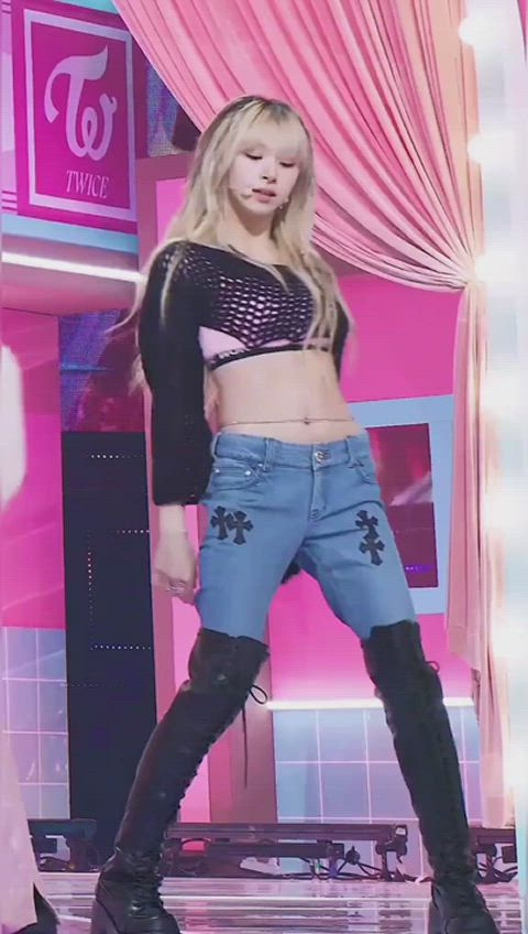 dancer stomach kpop clip