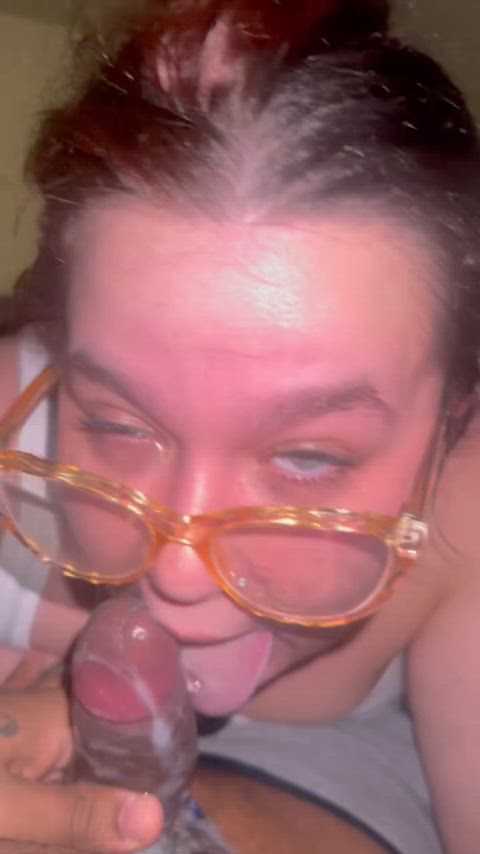 Nerdy Slut Gets Blasted With Cum 💦