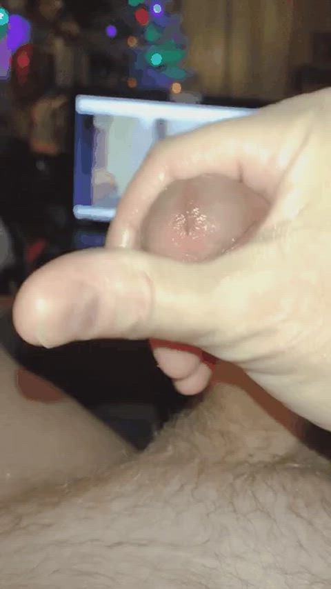 ass cock cum cumshot handjob jerk off masturbating solo tribute clip