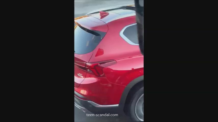 Amateur Big Tits Car Masturbating Outdoor clip