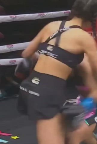 ass flashing workout clip