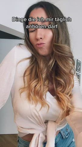 big tits boobs cute clip
