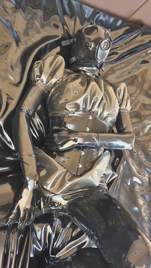 fetish latex latex gloves clip