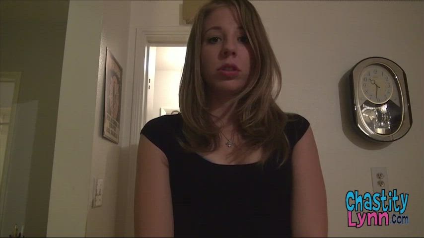 blonde chastity lynn panties clip