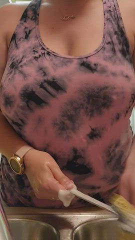 Would you let me wash your "dishes"? π