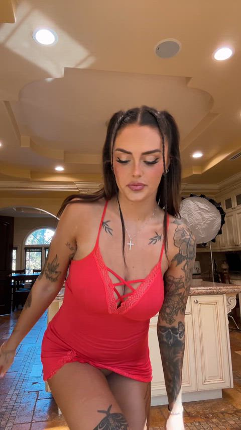 Feeling the desire of something intense