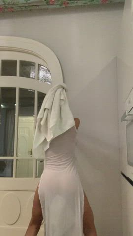ass bending over big ass booty erotic onlyfans shower tease teasing clip