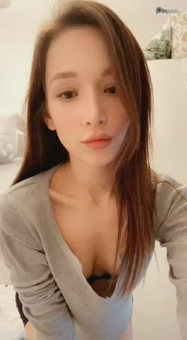 Asian Big Ass Yoga Pants clip