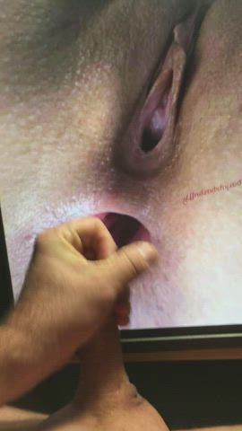asshole cumshot gaping masturbating pussy shaved pussy tribute clip