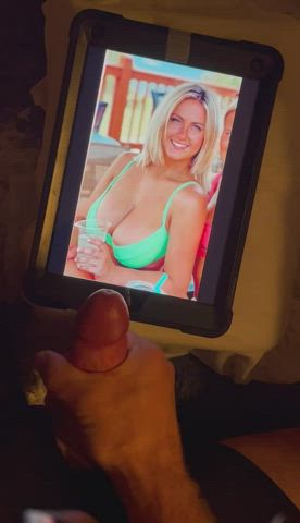 cum on tits cumshot tribute clip