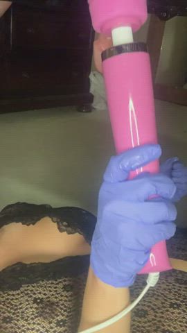 I love using the wand on him ❤️