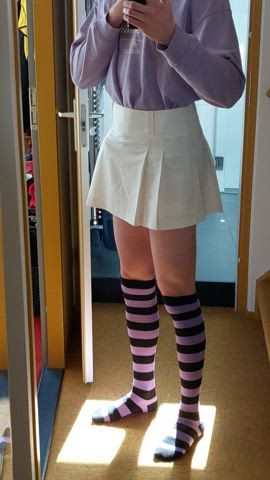 femboy girl dick skirt clip