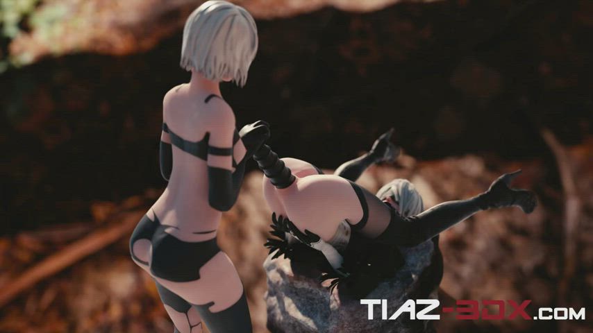 Dildo Lesbian Rule34 clip