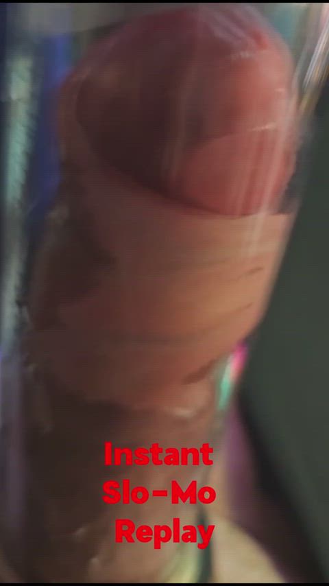 Epic cum shot from uncut cock 2/2