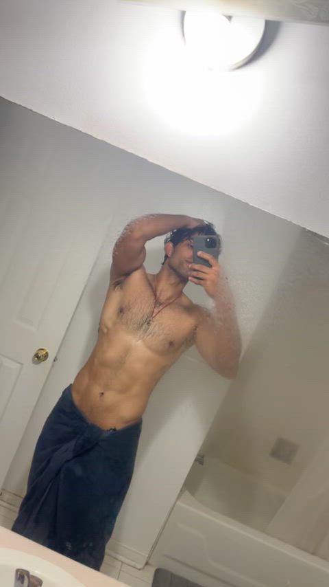 Post shower look π