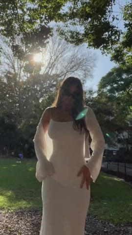 big tits model non-nude clip