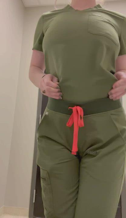 MILF Nurse Titty Drop clip