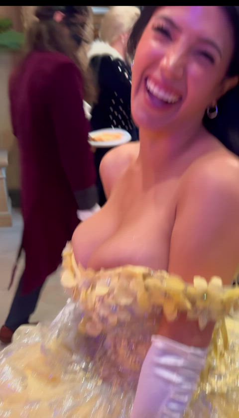 60fps belle big tits bouncing tits slow motion tiktok clip