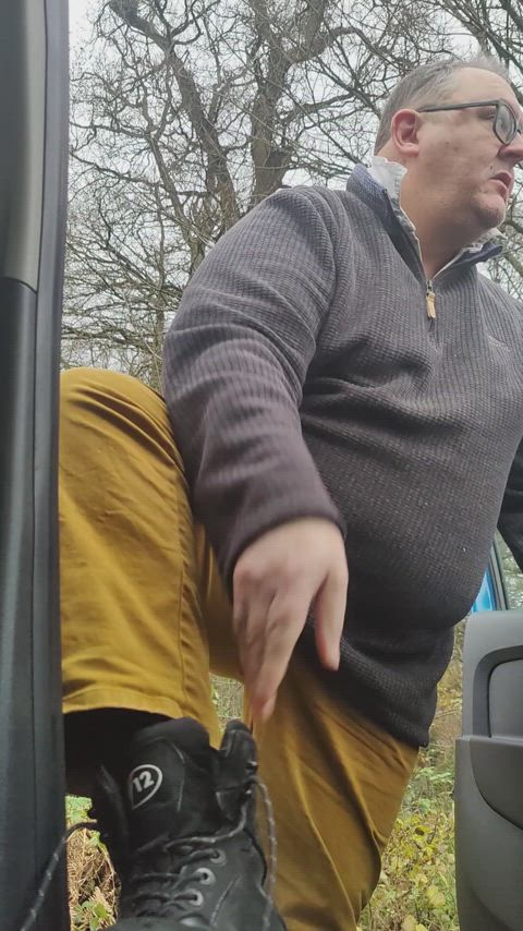 belt spanking chubby outdoor clip