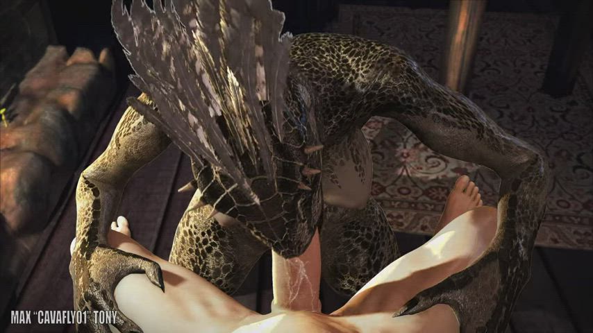 Animation Big Dick Big Tits Blowjob POV Sex clip