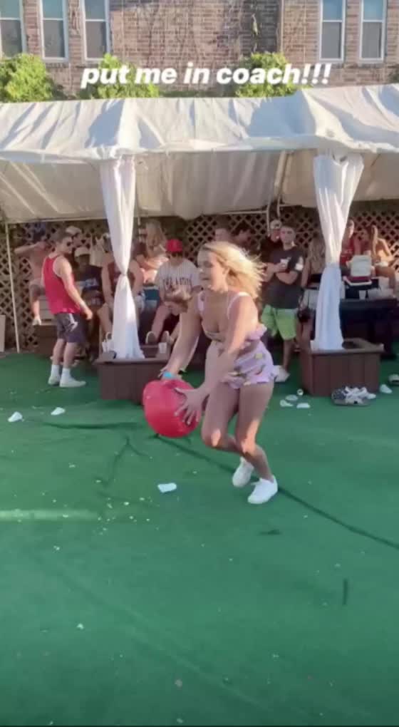 Blonde Riding Solo clip