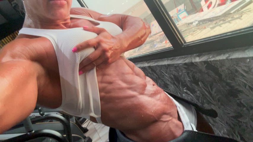 abs gym onlyfans sexy clip