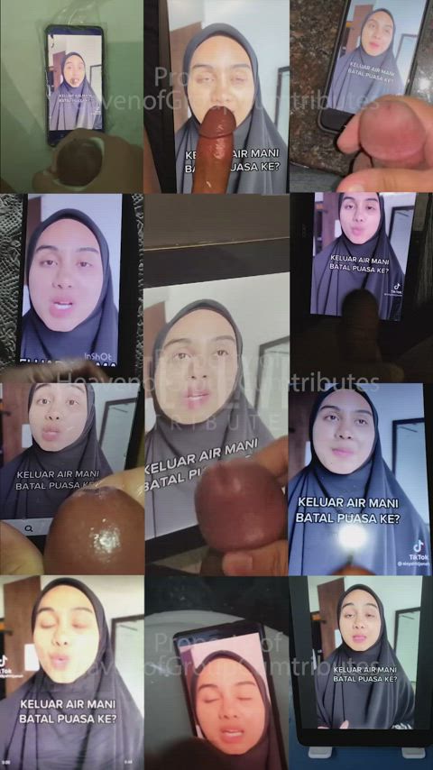 Group Cum on Aisyah Hijannah