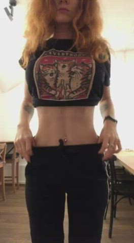 Fitness Girls Redhead clip