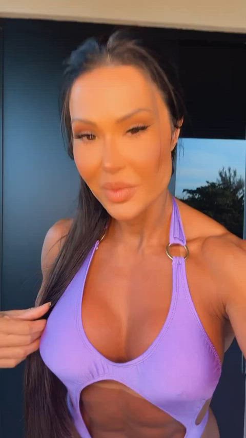 ass big ass big tits brazilian celebrity fitness muscular girl clip