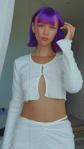 cute petite skinny skirt small tits tiny clip