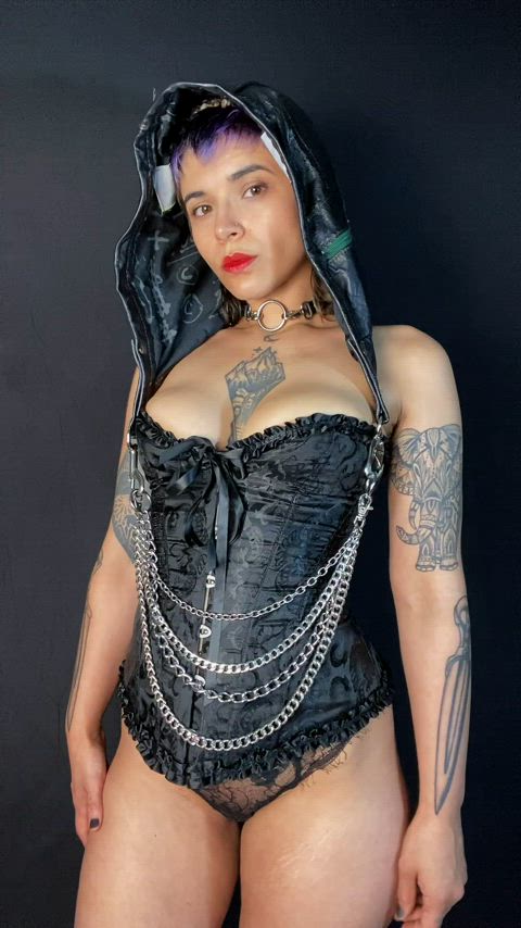 bdsm corset domme goddess clip