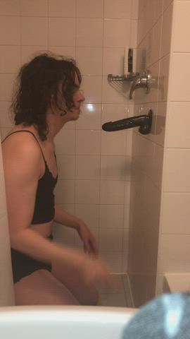 first time sucking a dildo, how did i do?