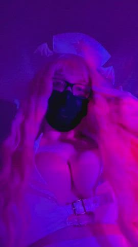 bbw cosplay costume girlfriend jiggling nurse pawg tiktok tits clip