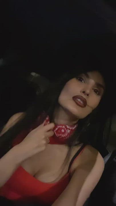 Ass Brunette Leather clip