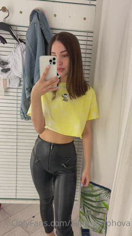 Big Nipples Selfie Skinny clip