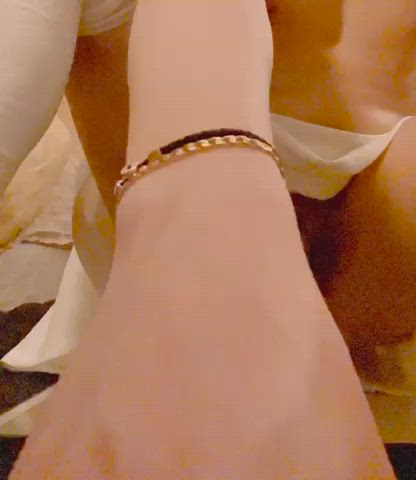 skirt β
long socks β
dildo β