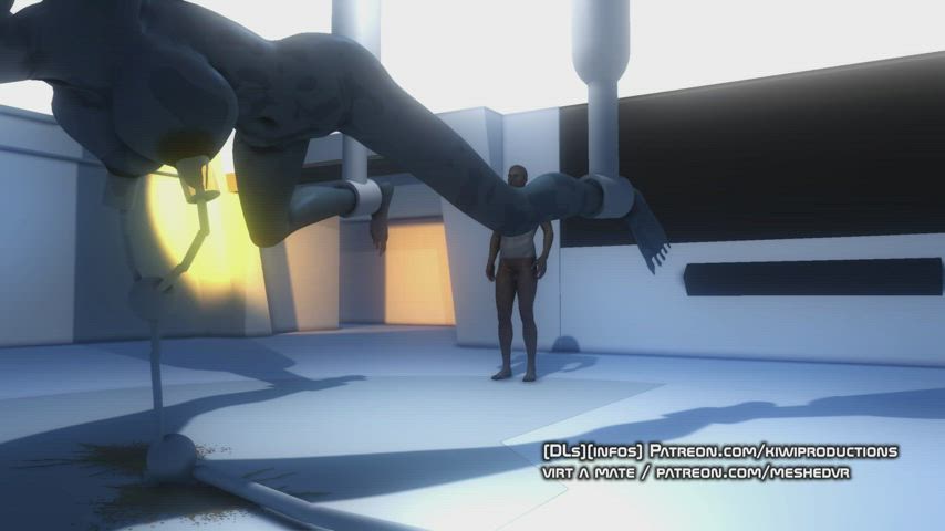 3d animation milking clip