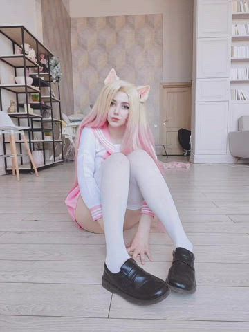cosplay non-nude skirt clip