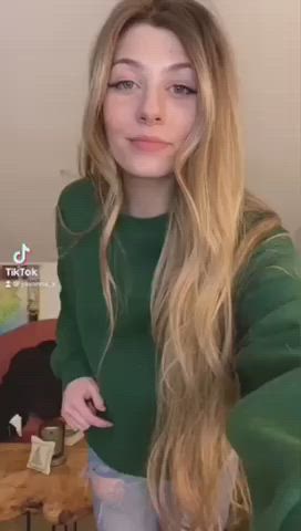 Blonde babe beautiful π
