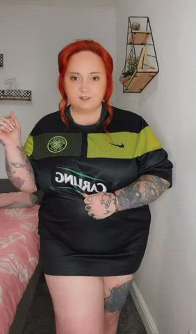 bbw football redhead ssbbw scottish tiktok clip