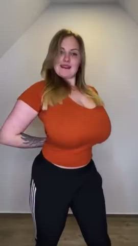 Big Tits Blonde Chubby Huge Tits Natural Tits Tattoo clip