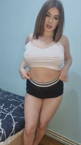 ass babe big tits solo teen clip